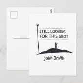 Still Looking For This Shot Custom Name Art ポストカード (正面/裏面)