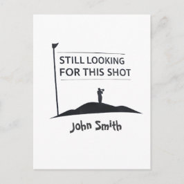 Still Looking For This Shot Custom Name Art ポストカード