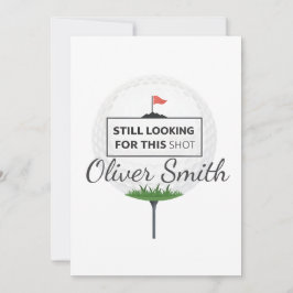 Still Looking For This Shot Golf Ball Art シーズンカード