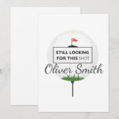 Still Looking For This Shot Golf Ball Art シーズンカード (正面/裏面)