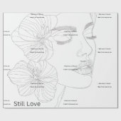 Still Love - lyric Gift wrapping paper  ラッピングペーパー (フラット)