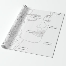 Still Love - lyric Gift wrapping paper  ラッピングペーパー