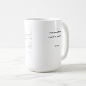 Still Love lyric mug コーヒーマグカップ (正面右)