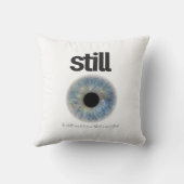 Still Minimalist Aesthetic Stylish Comfy クッション (裏面)