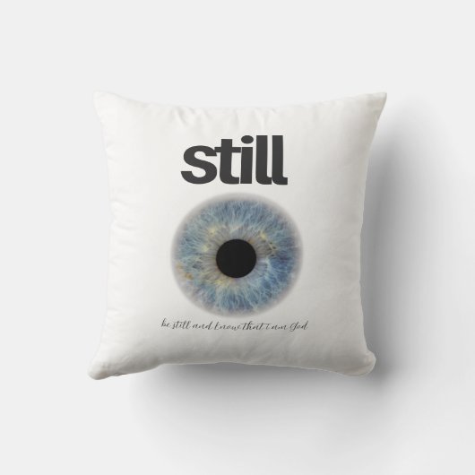 Still Minimalist Aesthetic Stylish Comfy クッション (裏面)