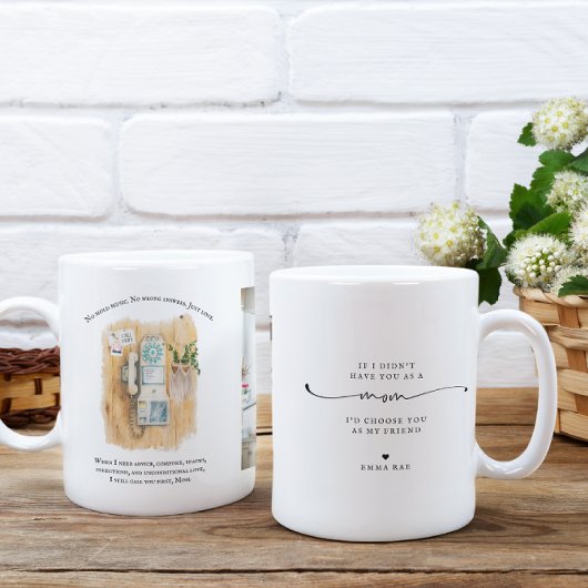 Still My First Call Mothers Day Photo Mug コーヒーマグカップ
