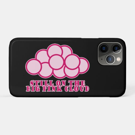 Still On the Big Pink Cloud Case-Mate iPhoneケース (裏面(横))