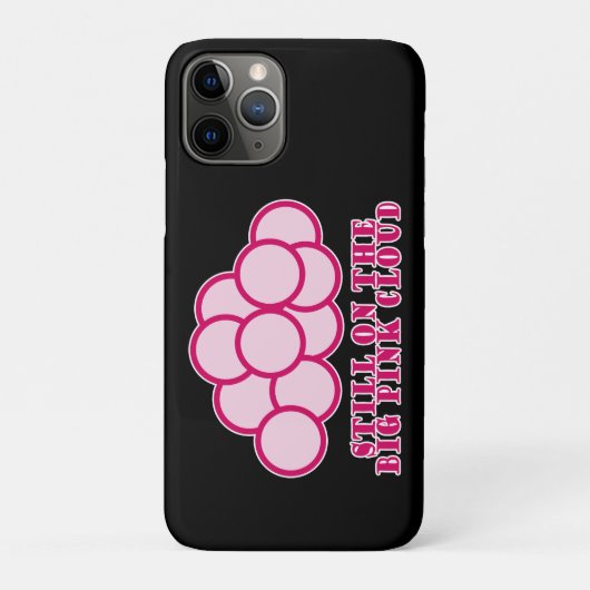 Still On the Big Pink Cloud Case-Mate iPhoneケース (裏)
