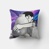 Still pattern and sketch art Pillow 2 sides クッション (裏面)