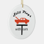 Still Plays With Cars セラミックオーナメント (右)