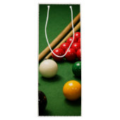 Still Potting Reds Just Slower Funny Snooker Wine ワインギフトバッグ (裏面)