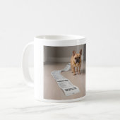 Still Recovering From My Frenchie Vet Bill Funny D コーヒーマグカップ (正面左)