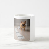Still Recovering From My Frenchie Vet Bill Funny D コーヒーマグカップ (中央)