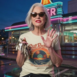 Still Rockin’ Vintage Rock - 50年代アメリカーナ Tシャツ