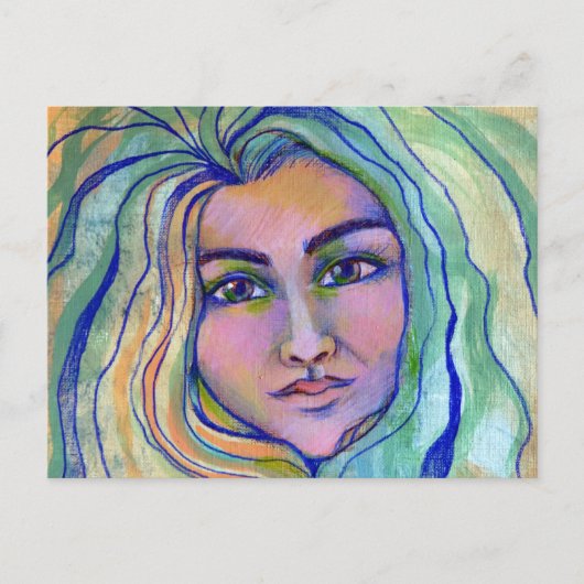 Still Seas Goddess                                 ポストカード (正面)