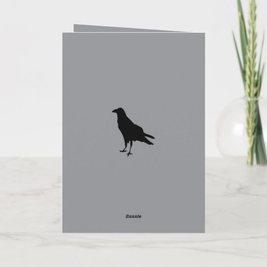 Still Shadow Raven in Profile カード (裏面)