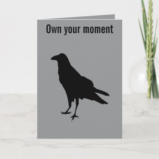 Still Shadow Raven in Profile カード (正面)