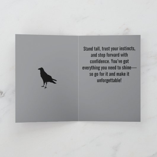 Still Shadow Raven in Profile カード (内部)