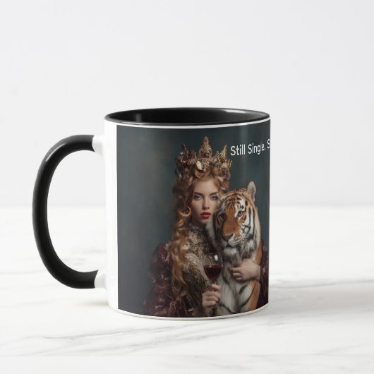 Still Single Not Settling Mug – Funny Empowering C マグカップ (左)