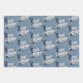 Still Swinging Old Guys Rule Father's Day Golfers ラッピングペーパーシート (正面)