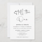 Still the One 結婚誓いの更新 招待状 (正面)