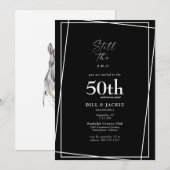 Still The One 50周年記念ブラックパーティー 招待状 (正面/裏面)