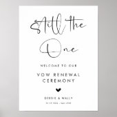 Still the One Wedding Vow Renewal Welcome ポスター (正面)