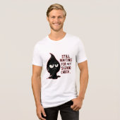Still Waiting for My $2000 Check – Funny Cat Meme  トライブレンドＴシャツ (正面全面)