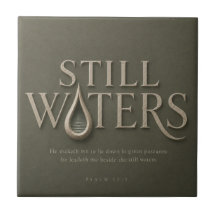 STILL WATERS | 詩篇 23:2 |