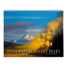 Still Waters, Silent Peaks – カレンダー パシフィックNW