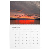 Still Waters, Silent Peaks – Calendar Pacific NW  カレンダー (1月 2027)