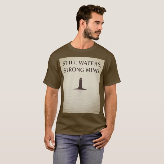 Still Waters Strong Mind Tシャツ (正面フル)