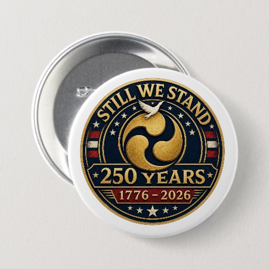 Still We Stand 250 Years Warrior's Path ピン (正面&裏面)