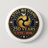Still We Stand 250 Years Warrior's Path ピン (正面)