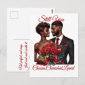 Still You Chosen, Cherished, Folded Greeting Card ポストカード (正面/裏面)