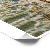 Stille Begegnung – Boot vor alter Mauer ポスター (コーナー)