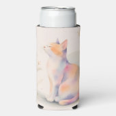Stille Katze im Mondlicht スリム缶クーラー (Seltzer正面)
