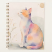 Stille Katze im Mondlicht プランナー手帳 (正面)