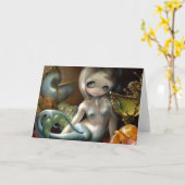 "Stilleven II: Zeemeerminの"挨拶状 カード (黄色い花)