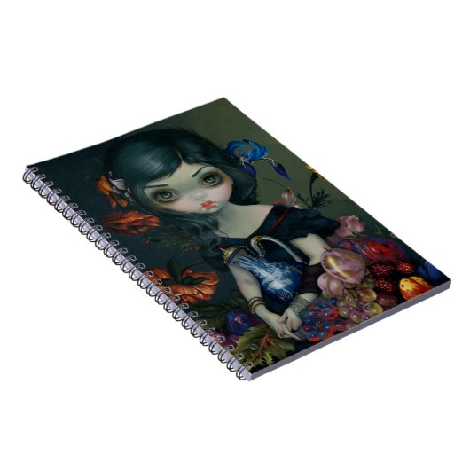 "Stilleven VI:  曳光付き高性能爆発Portretの"ノート ノートブック (右側)