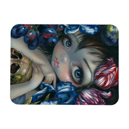 "Stilleven VII: Bloesem" Flex Magnet マグネット (横)