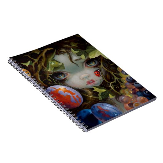 "Stilleven VIII: Lieveheersbeestjeの"ノート ノートブック (右側)