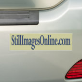 StillImagesOnline.comのバンパーステッカー バンパーステッカー (車上)