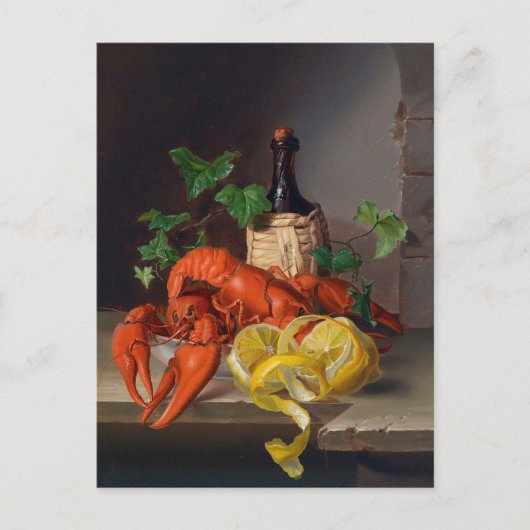 Stillleben mit Hummer by Anonymous ポストカード (正面)