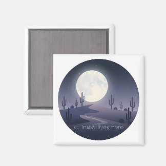 Stillness Lives Here マグネット