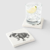 Stillness With Substance ストーンコースター (横)