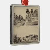 Stillwater、ミネソタのコート・ハウス メタルオーナメント (右)