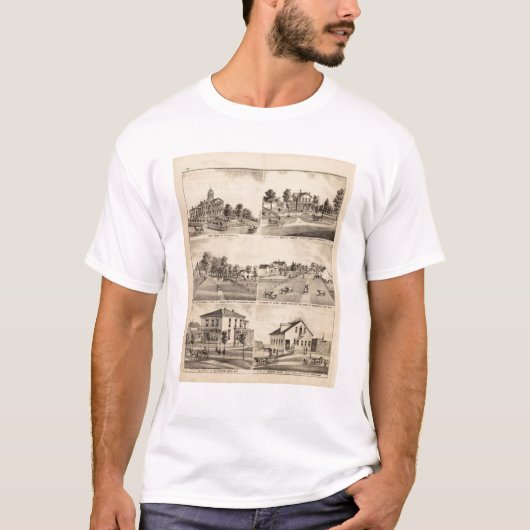 Stillwater、ミネソタのコート・ハウス Tシャツ (正面)