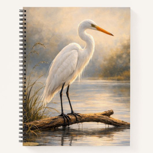 Stillwater Egret | 海の生き物 | ノート (正面)