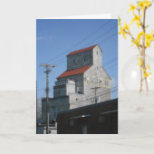 "Stillwater Sawmill"誕生日カード カード (黄色い花)